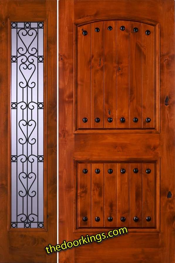 sw62 knotty alder with one sw53 sidelite